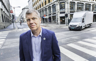 Bård Eirik Ruud, fylkesleder i NSF Oslo