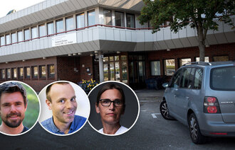 Bildet viser inngangen til Sandnes DPS, avdeling Varatun.