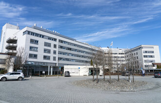 Bildet viser Levanger sykehus