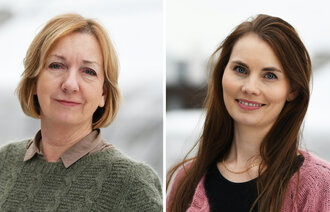 Bildet viser portrettbilder av innleggsforfatterne. Fra venstre; Berit Liland og Sofie Lykke