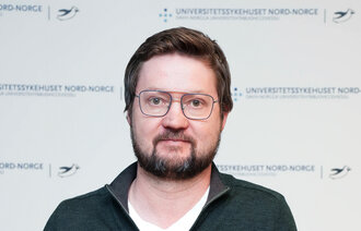 Bildet viser påtroppende administrerende direktør ved Universitetssykehuset Nord-Norge, David Johansen.