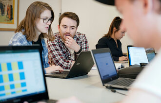 Bildene viser studenter fra Høgskolen i Oslo