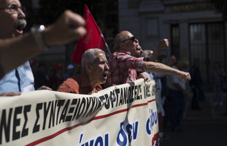 Grekere streiker