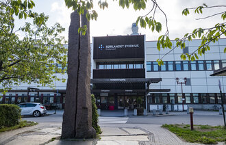 bildet viser Sørlandet sykehus