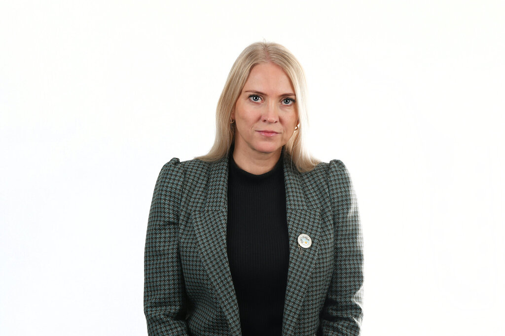 Bildet viser Lill Sverresdatter Larsen, forbundsleder i NSF