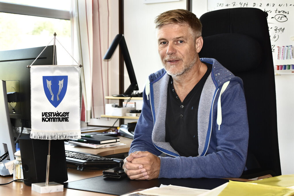 Lars Pleym Ludvigsen, sykepleier og kommunalsjef i Vestvågøy kommune