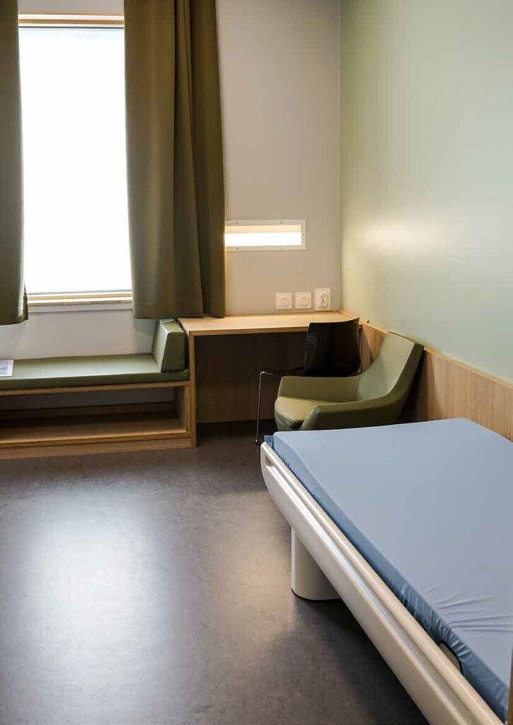 Flere sykehus i Norge har pasientrom i det psykiske helsevernet der god utforming er vektlagt