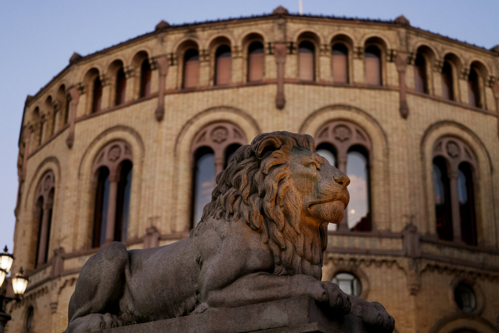 Bildet viser Stortinget