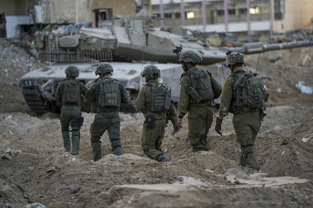 israelske soldater i gaza