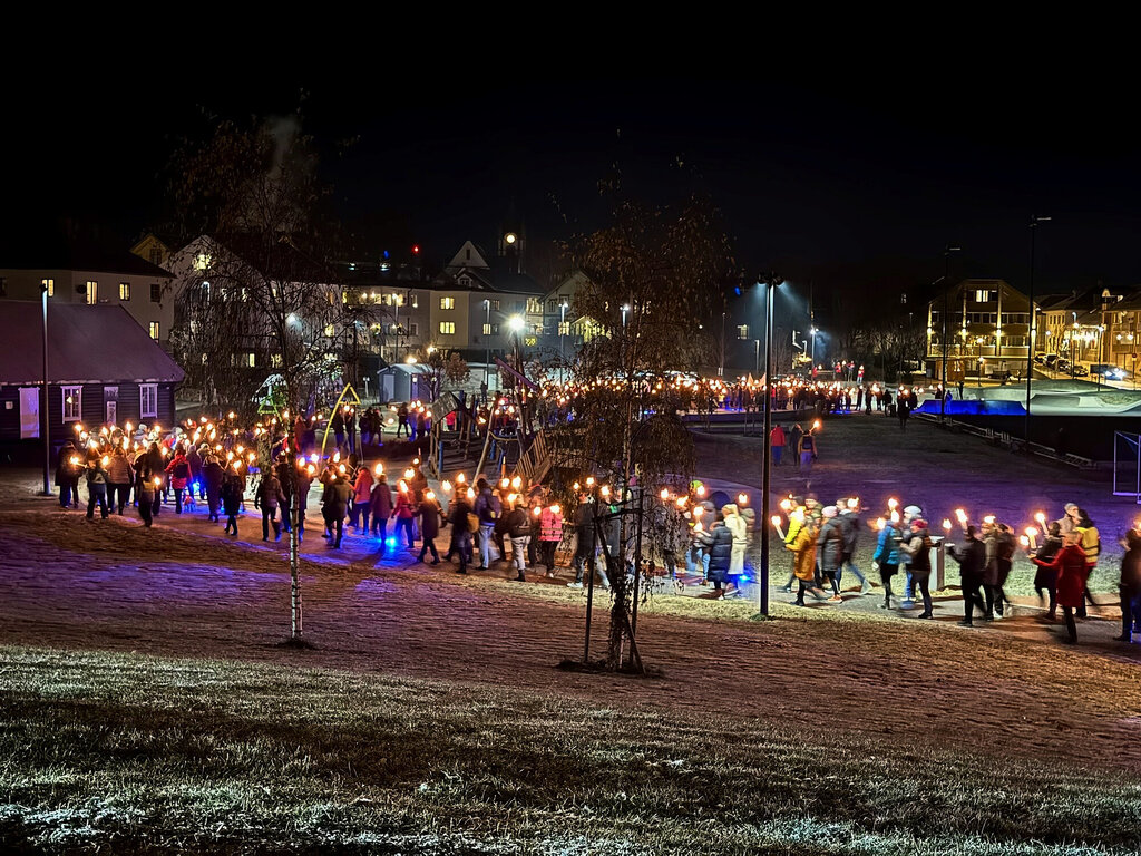 fakkeltoget i levanger