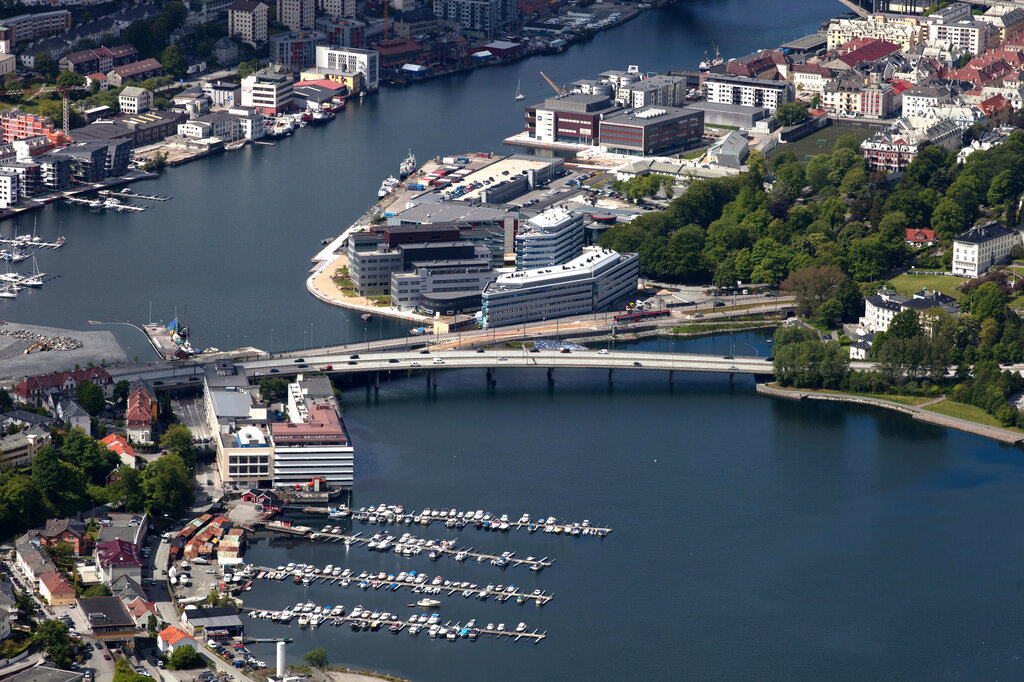 Bilde av Marineholmen i Bergen