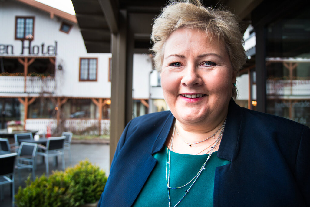 Statsminister Erna Solberg