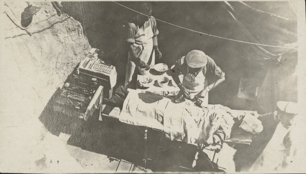 Såret soldat i Gallipoli