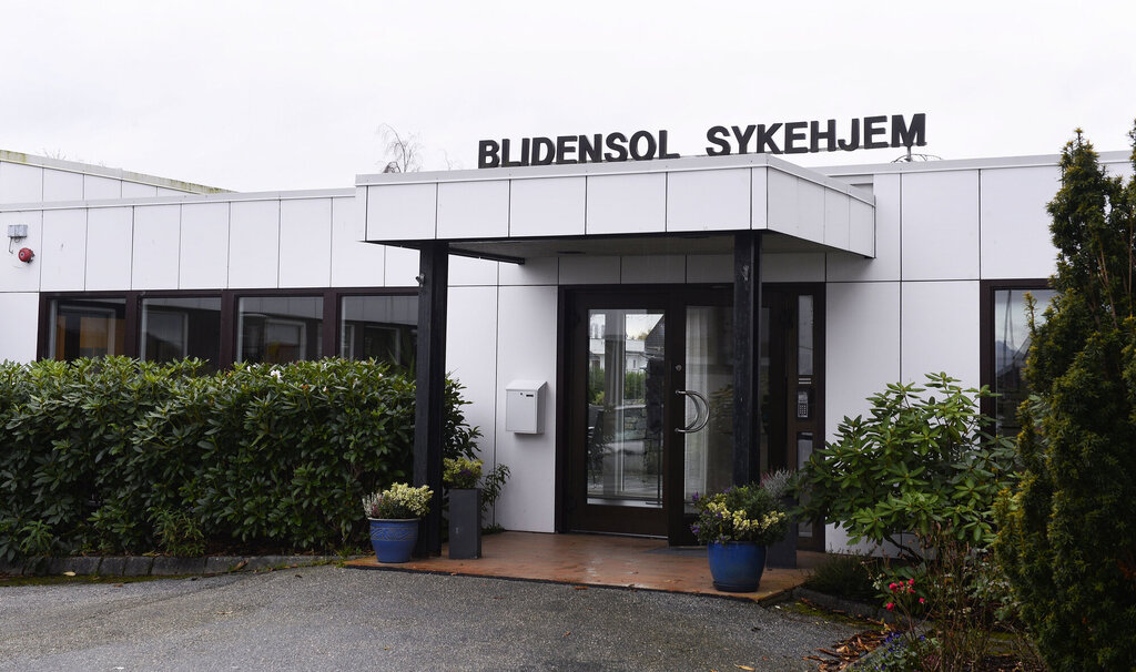 Bilde av Blindensol sykehjems fasade