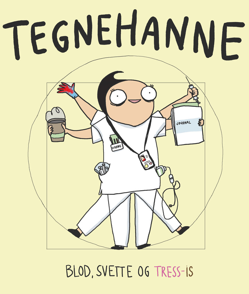 Bildet viser coveret til Tegnehannes nye bok.