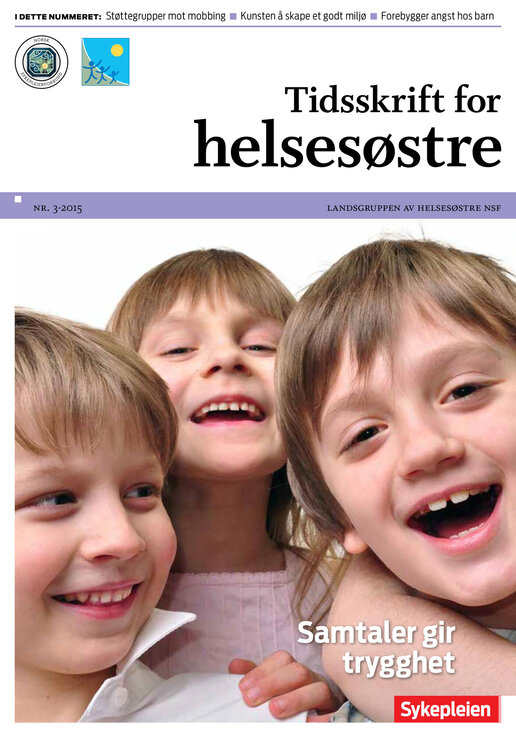 Forside Tidsskrift for helsesøstre nr. 3–2015