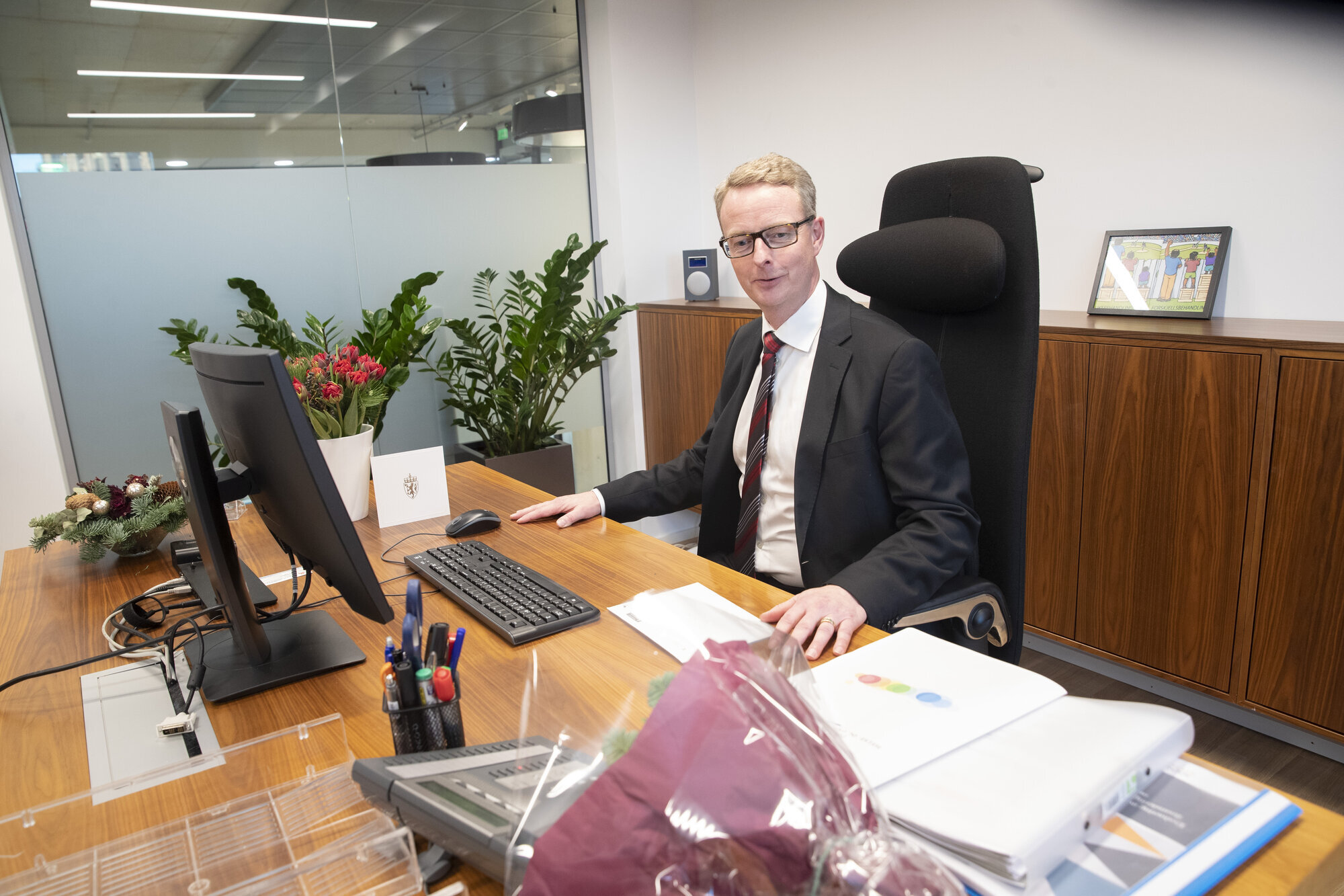 Terje Søviknes Eldre- og folkehelseminister Terje Søviknes