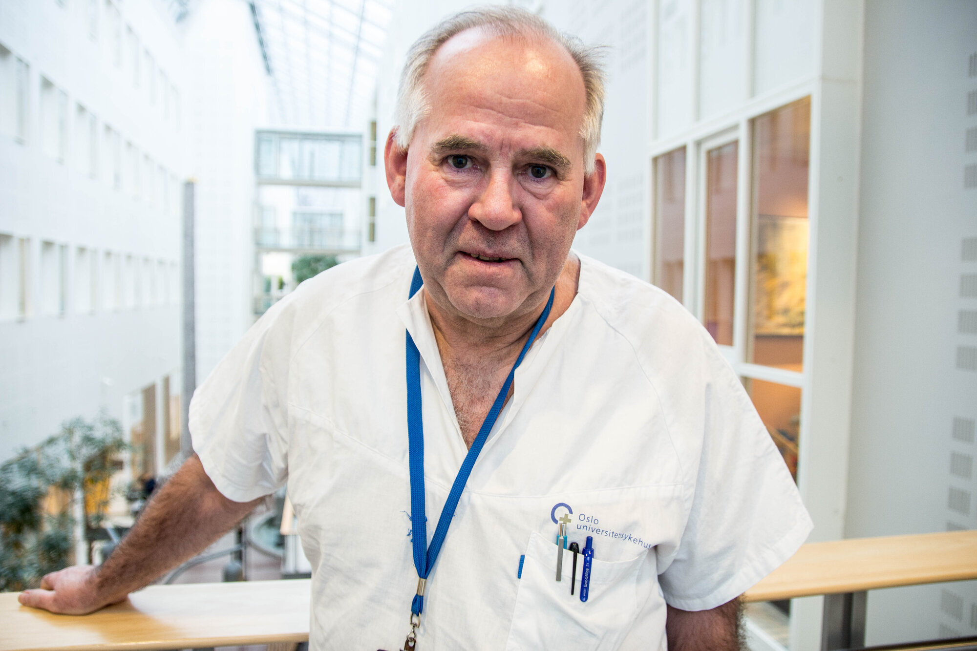 Geir Tjønnfjord, Avdeling for blodsykdommer, Oslo universitetssykehus Bildet viser Geir Tjønnfjord.