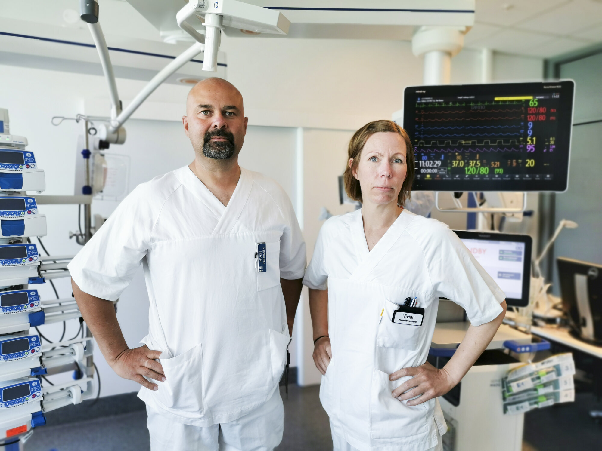 Tillitsvalgte ved intensiv A3 på UNN Tillitsvagte ved UNN