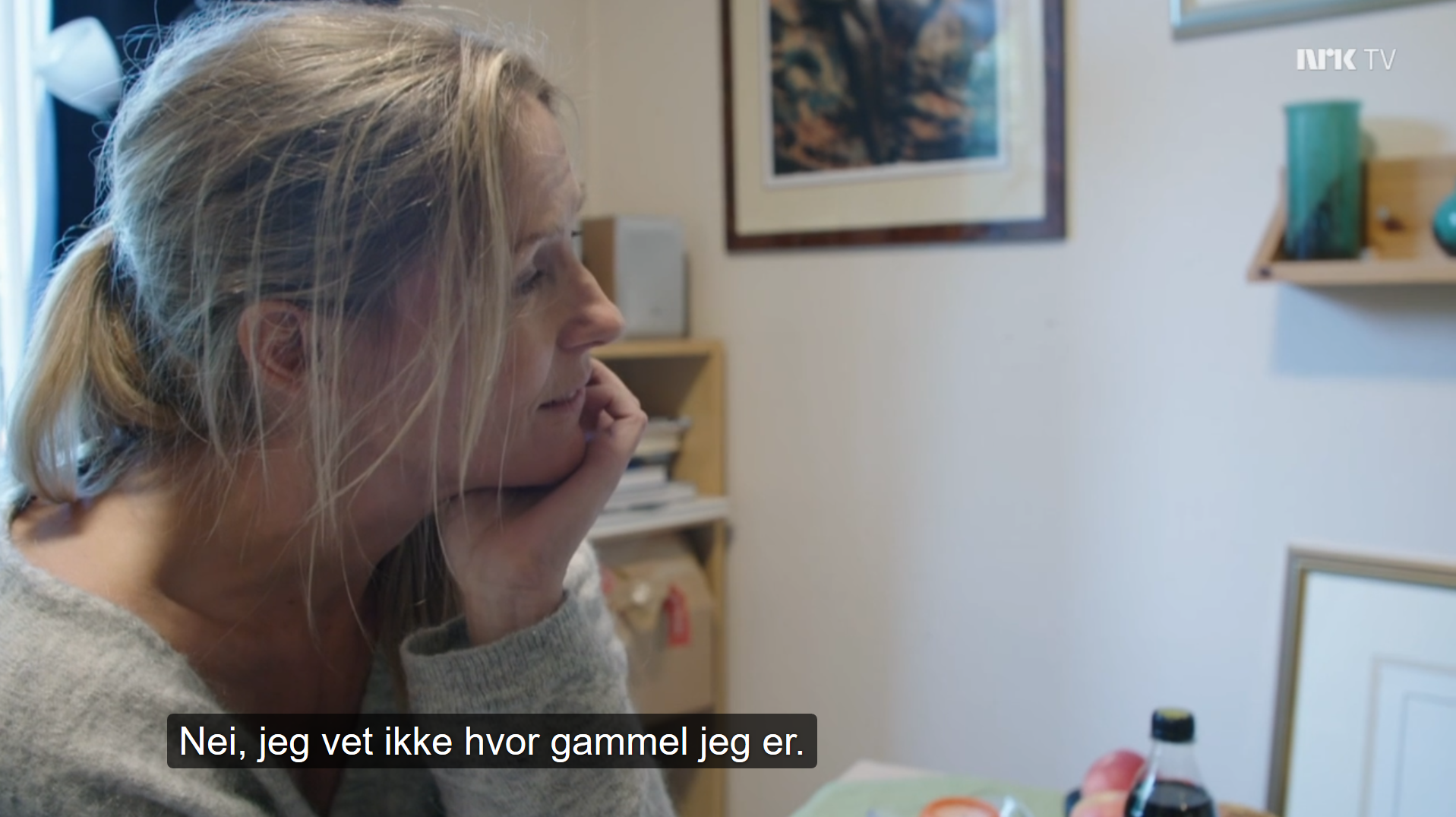 Helene sjekker inn Bildet er en skjermdump fra tv-serien Helene sjekker inn