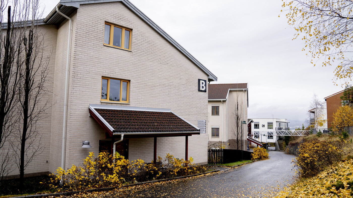 Deler av Nesoddtunet bildet viser Nesoddtunet