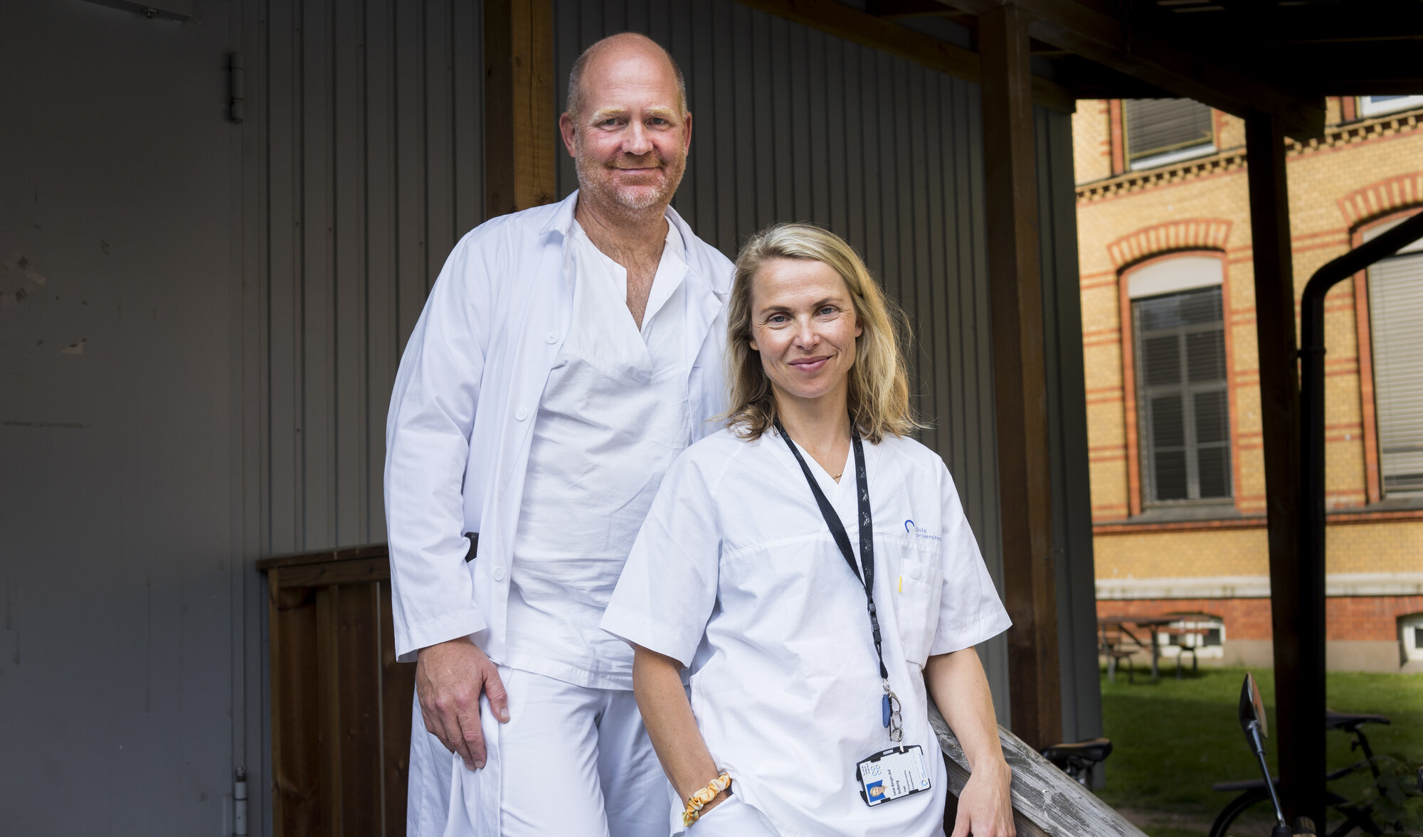 Frede Frihagen og Lene B Solberg Bildet viser Frede Frihagen og Lene B Solberg