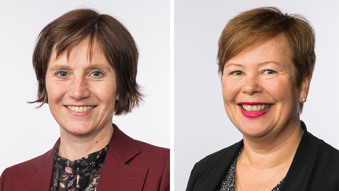 Kjersti Toppe og Siv Mossleth bildet viser Kjersti Toppe og Siv Mossleth
