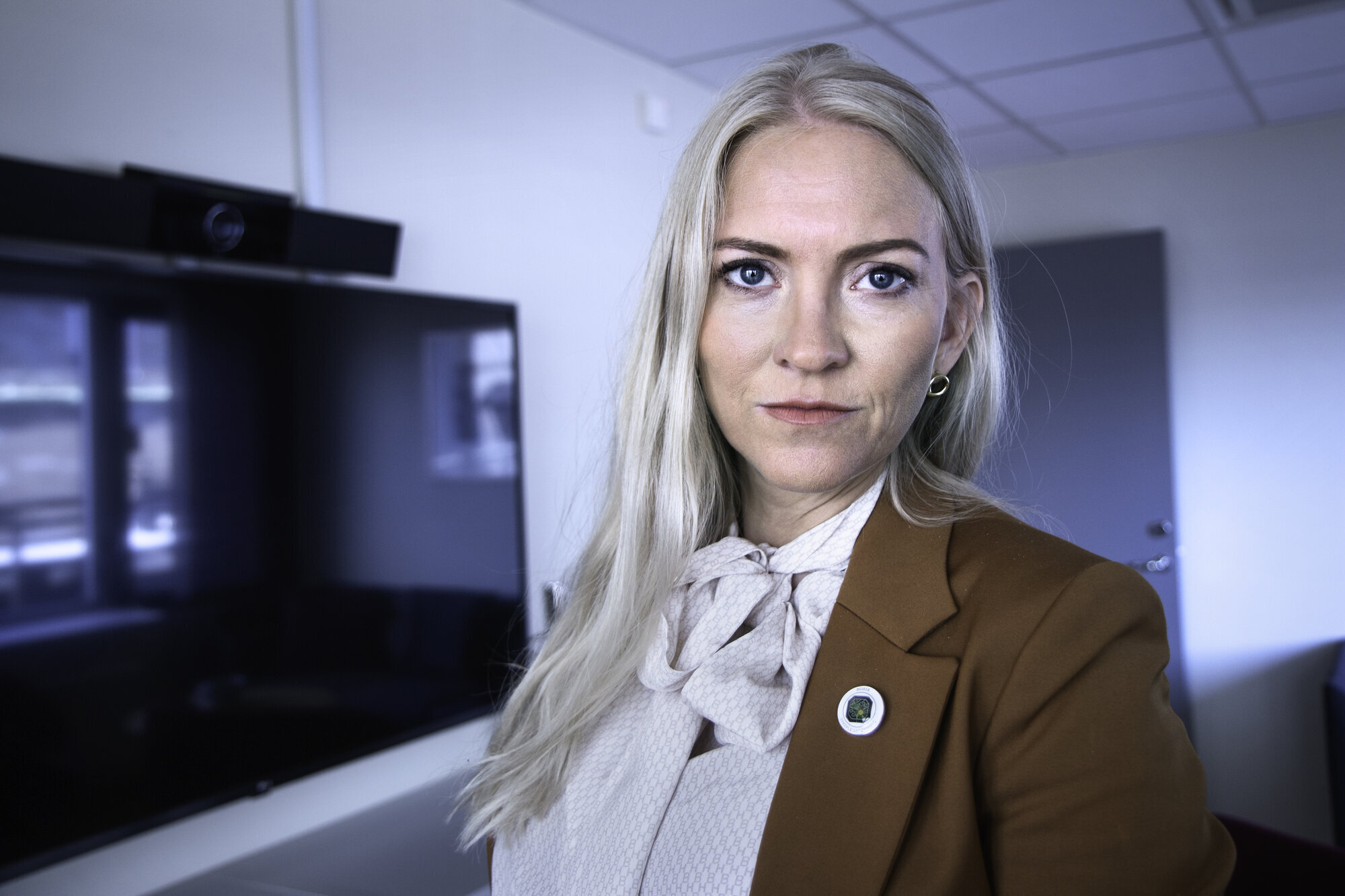 Lill Sverresdatter Larsen Bildet viser forbundsleder Lill Sverresdatter Larsen