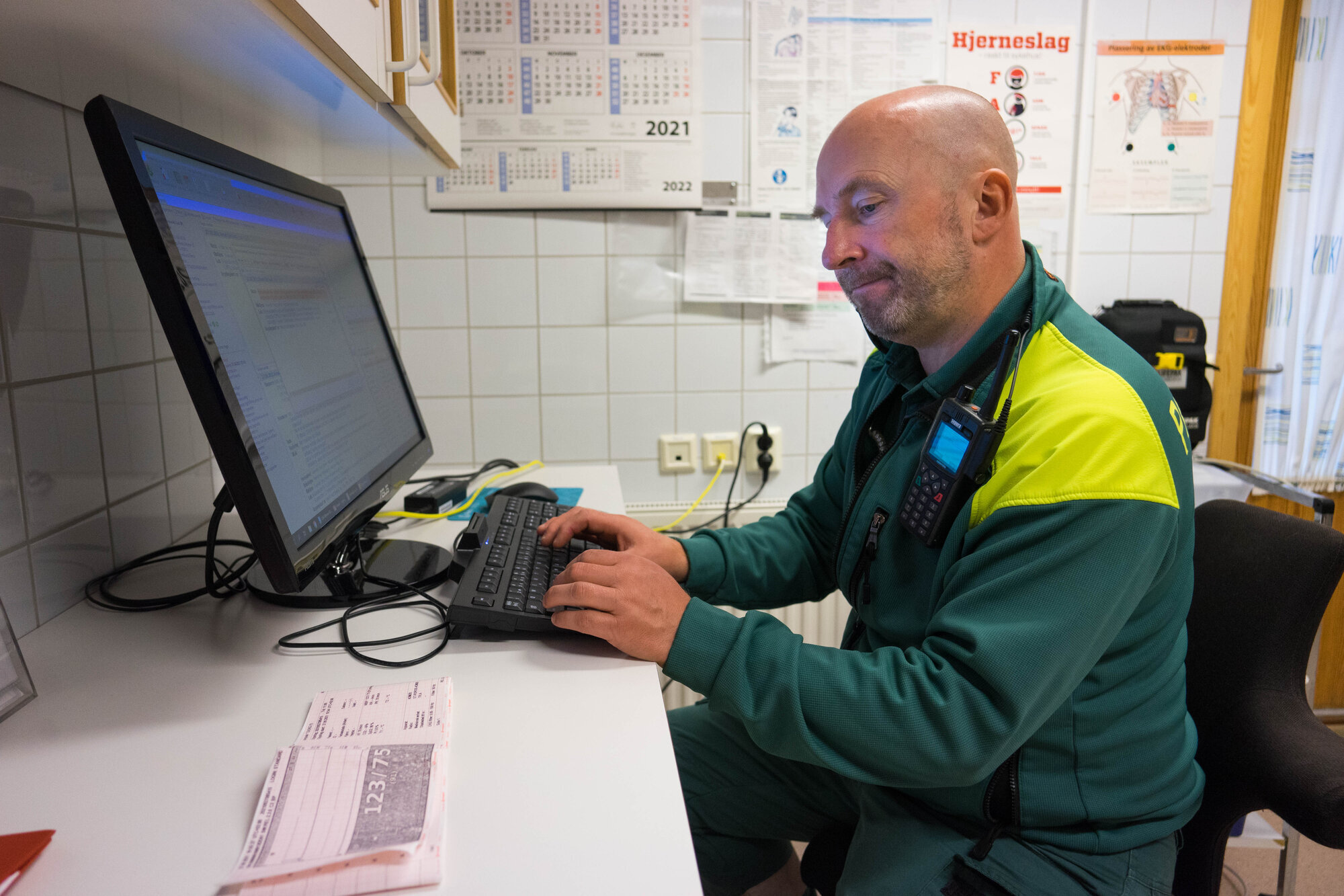 Lundli dokumenterer Bildet viser at Lundli dokumenterer