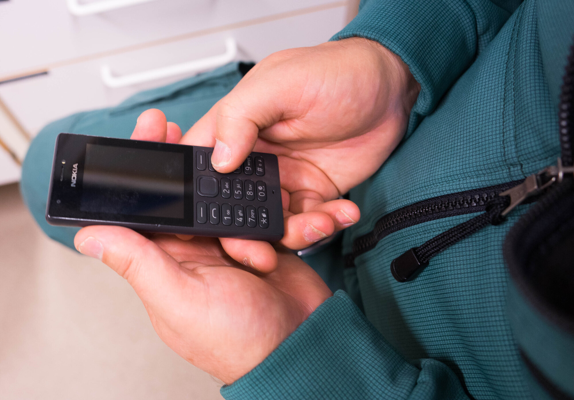 tastetelefon bildet viser en tastetelefon