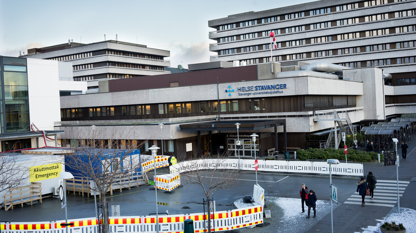 Bildet viser Stavanger universitetssykehus