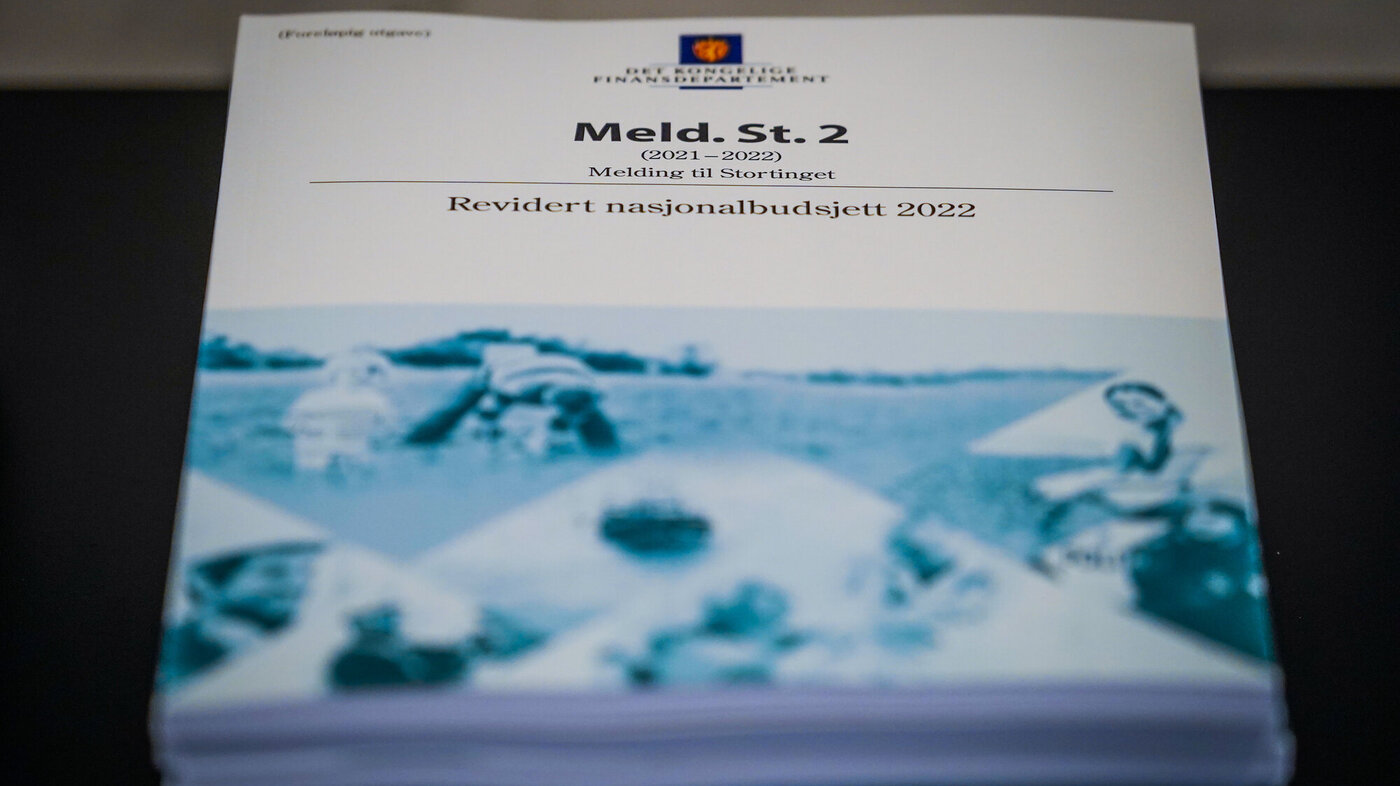 Revidert nasjonalbudsjett Bilde av revidert nasjonalbudsjett