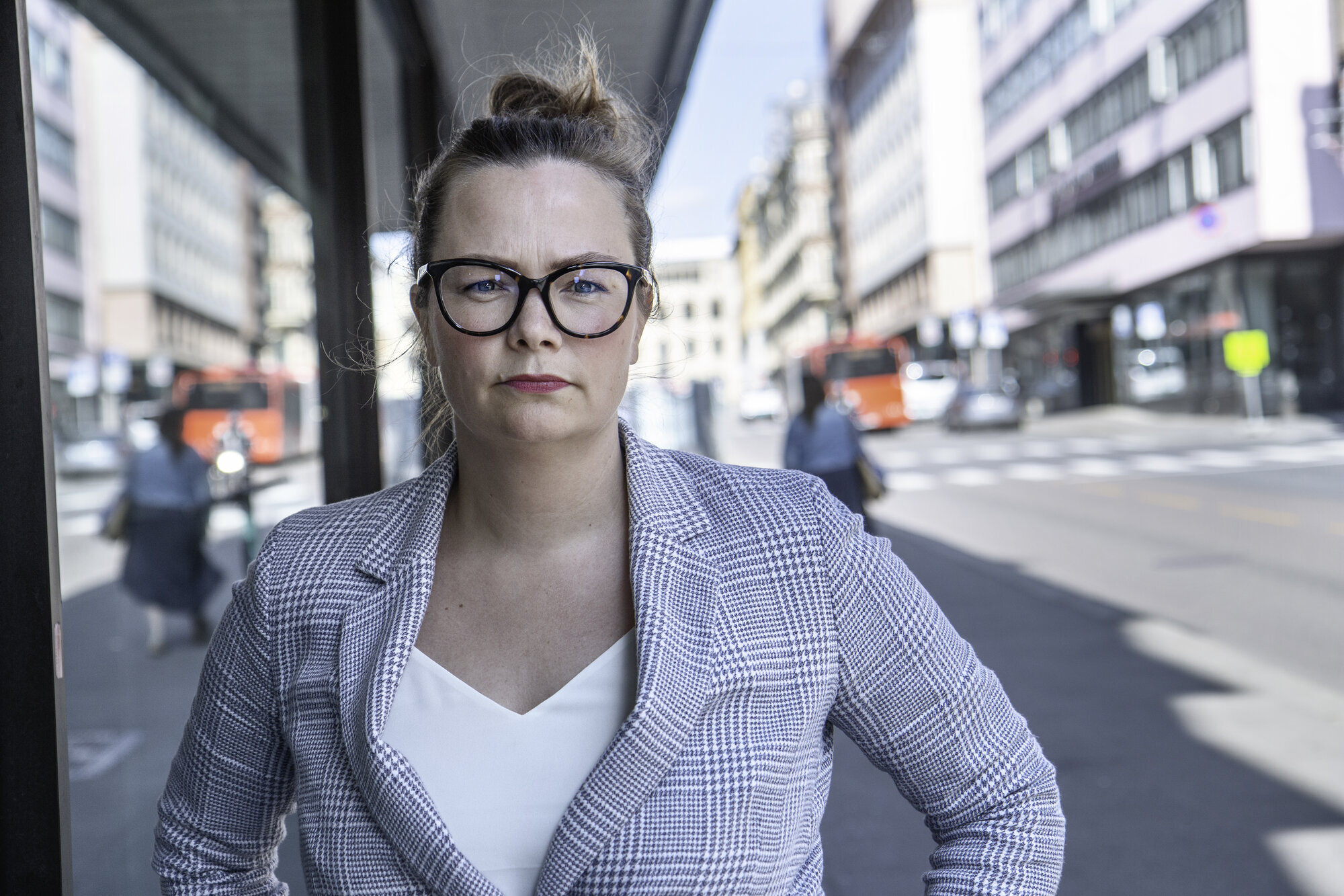 Bildet viser NSFs nestleder Silje Naustvik