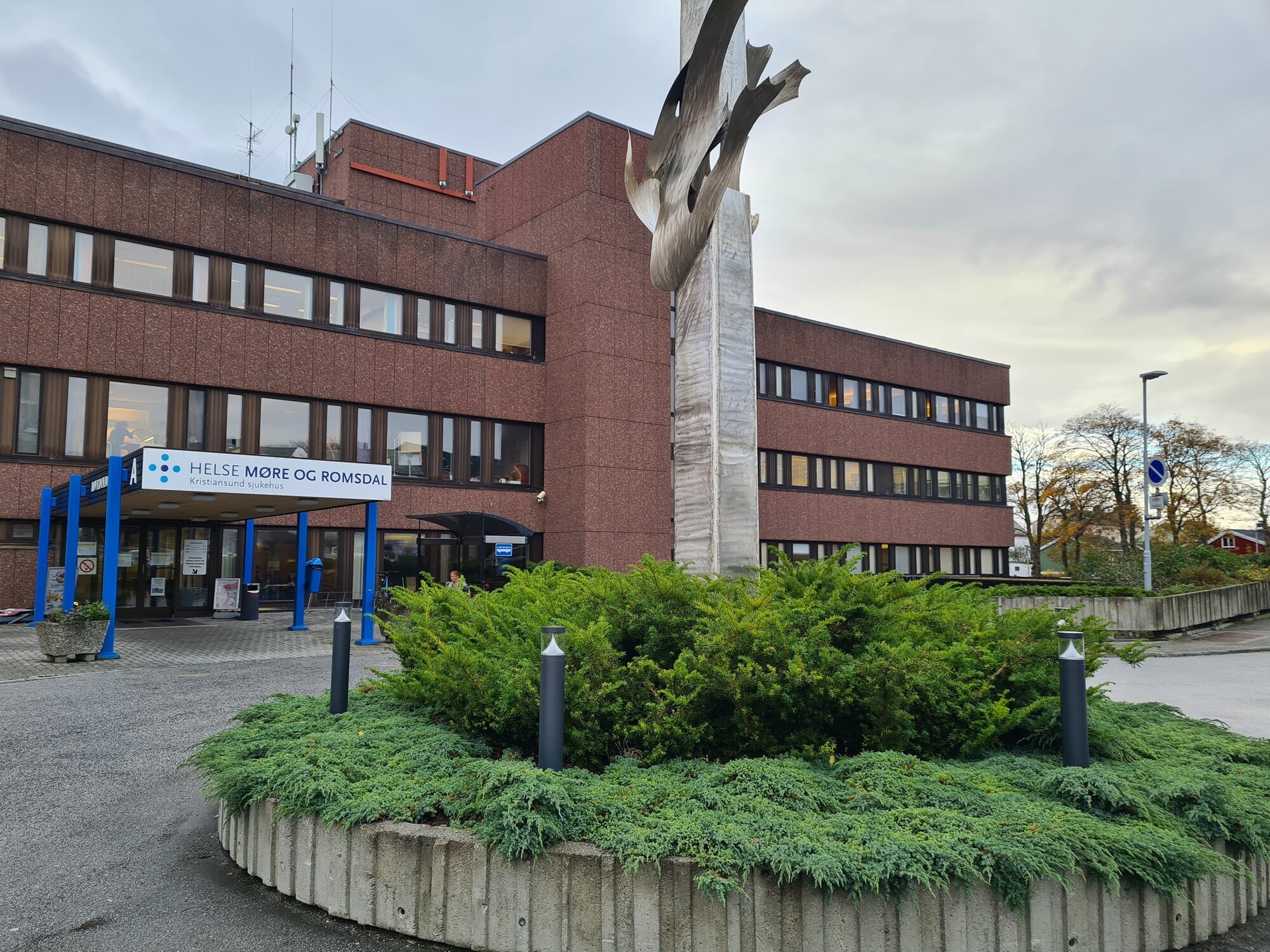 sykehuset i Kristiansund Bildet viser sykehuset i Kristiansund