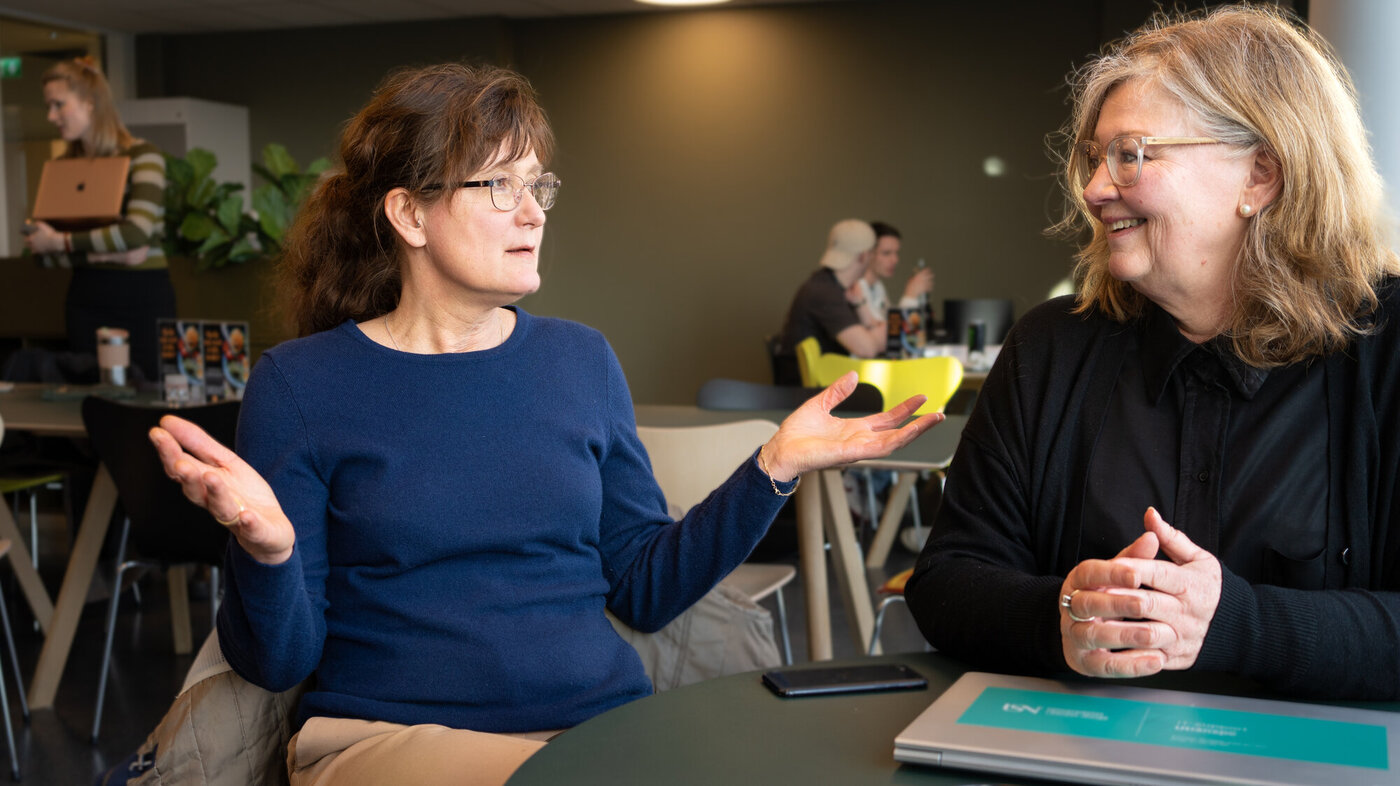 Ingvild Svendsen og Ragnhild Riis bildet viser Ingvild Svendsen og Ragnhild Riis