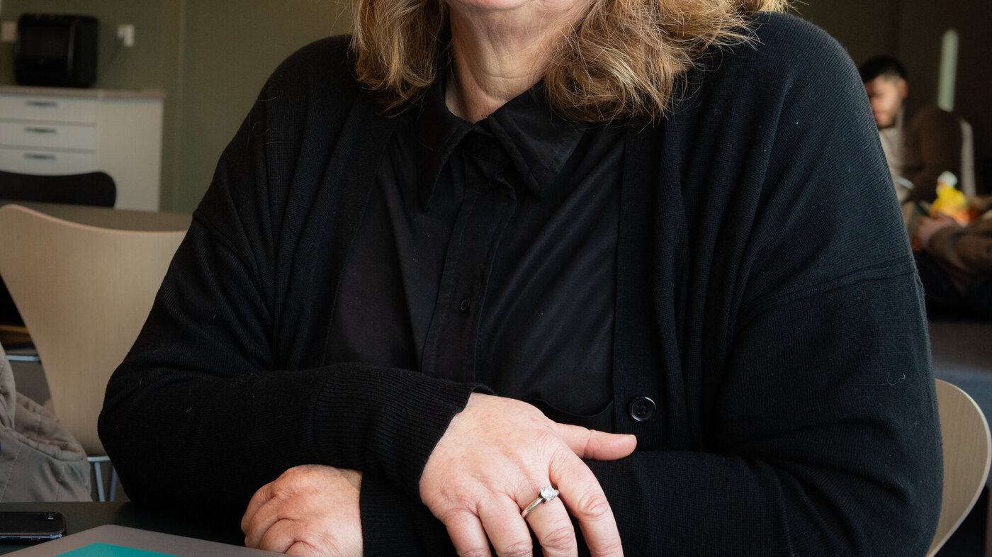 Ragnhild Riis bildet viser Ragnhild Riis