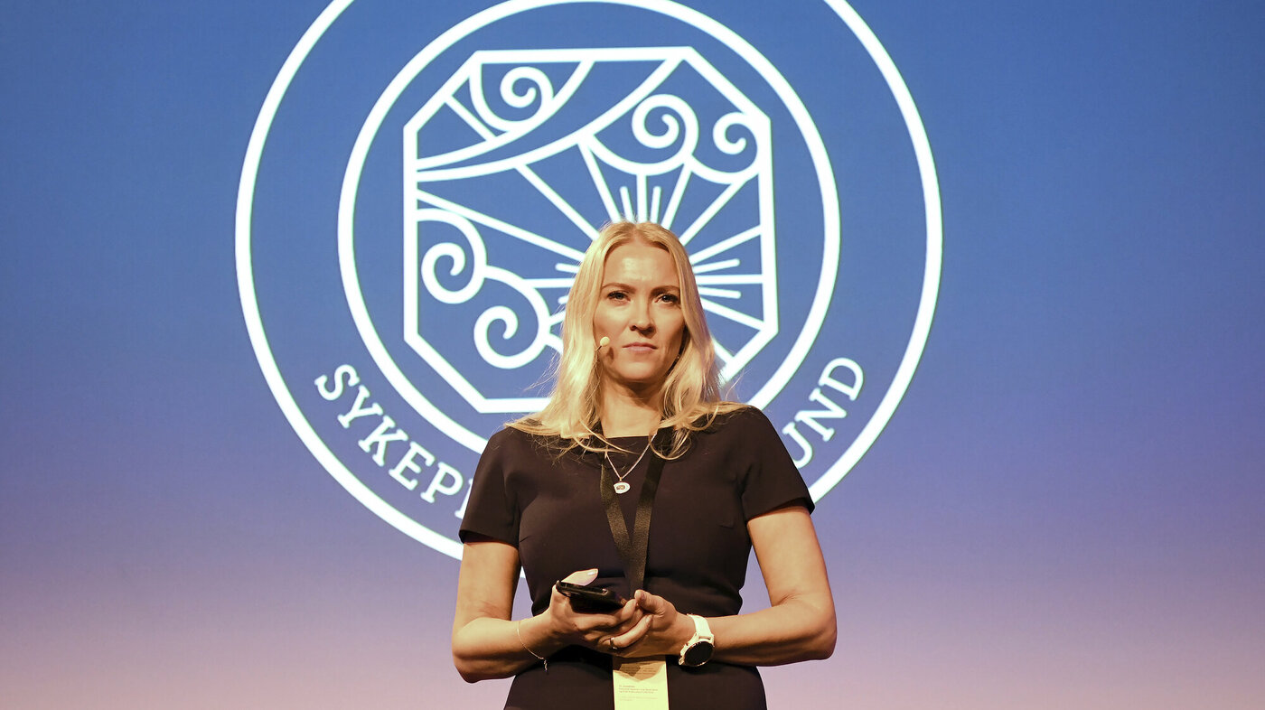 Bilde av NSF-leder Lill Sverresdatter Larsen