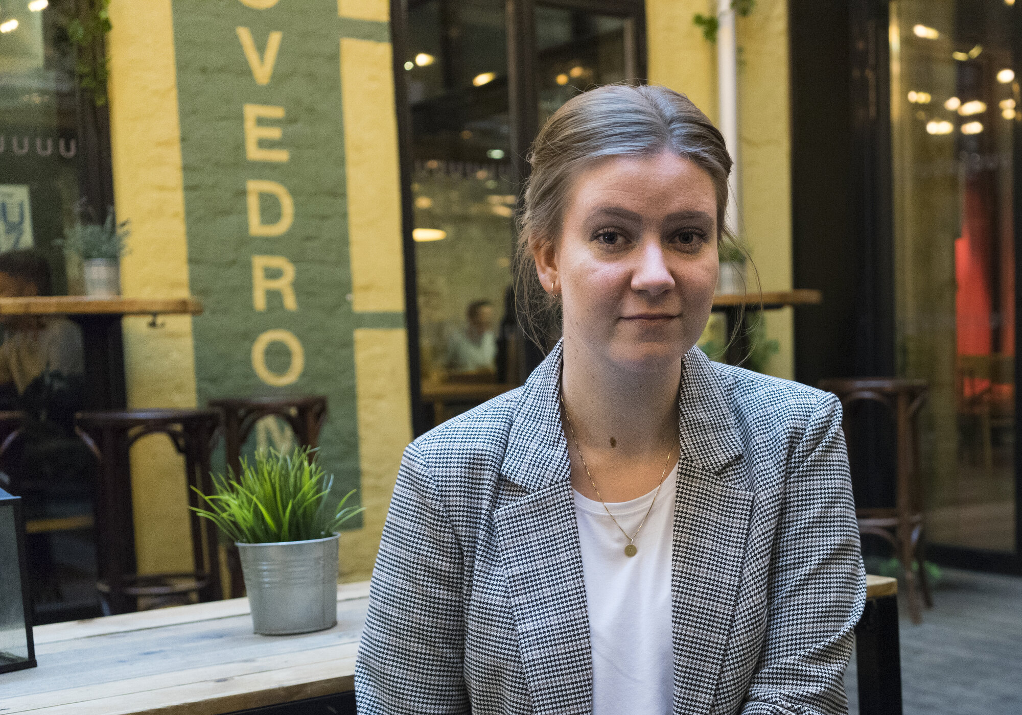 Trine Skaar bildet viser NSF studentleder Trine Skaar