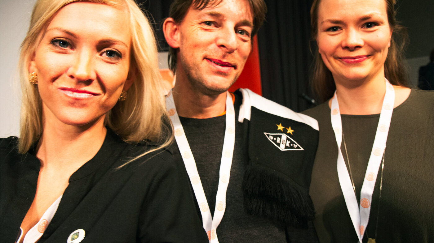 Lill Sverresdatter Larsen (t.v.), Torbjørn Solberg og Silje Naustvik 
