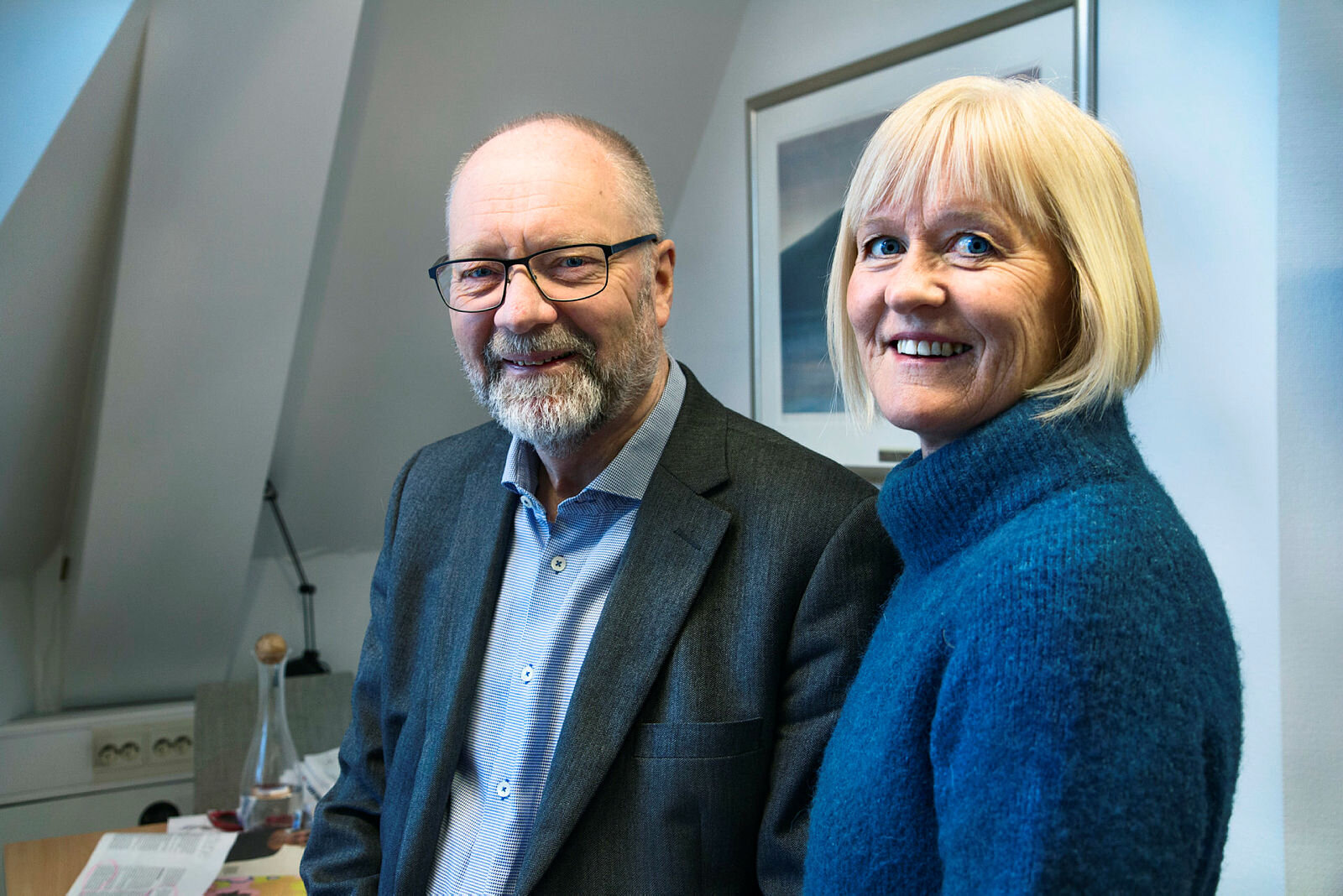 Erik Orskaug og Ragnhild Lied Erik Orskaug, sjeføkonom i Unio, og Unio-leder Ragnhild Lied