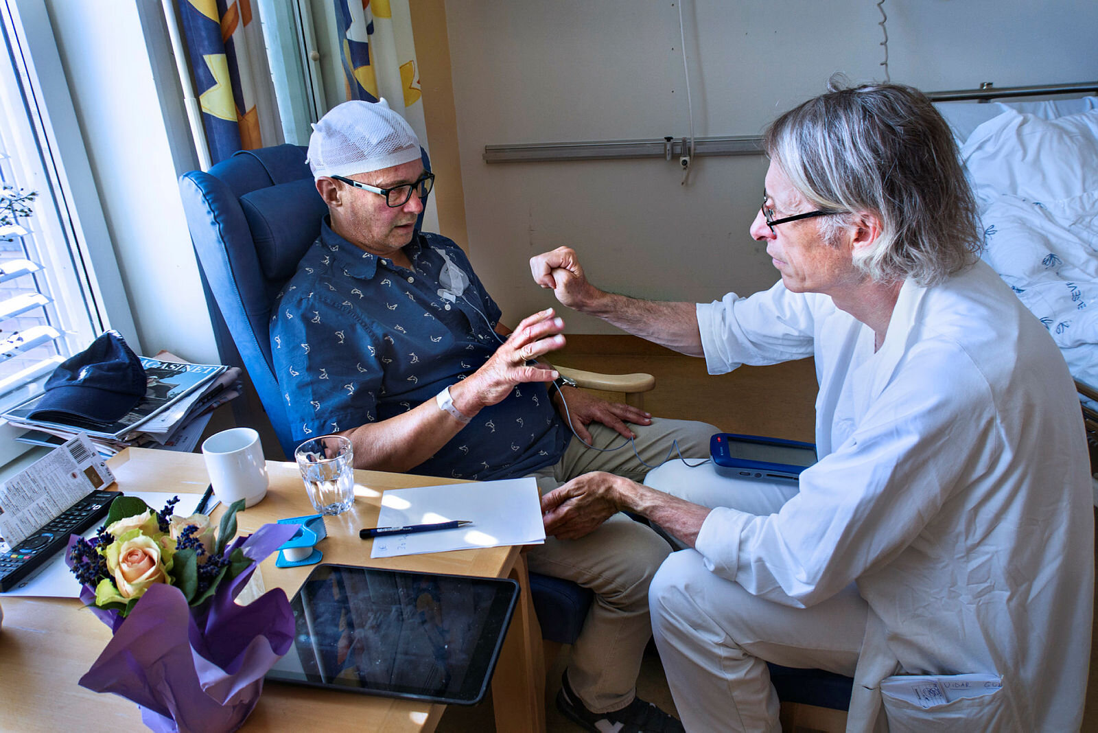Parkinson-operasjon Parkinson-operasjon, nevrolog Vidar Gundersen, Rikshospitalet, OUS