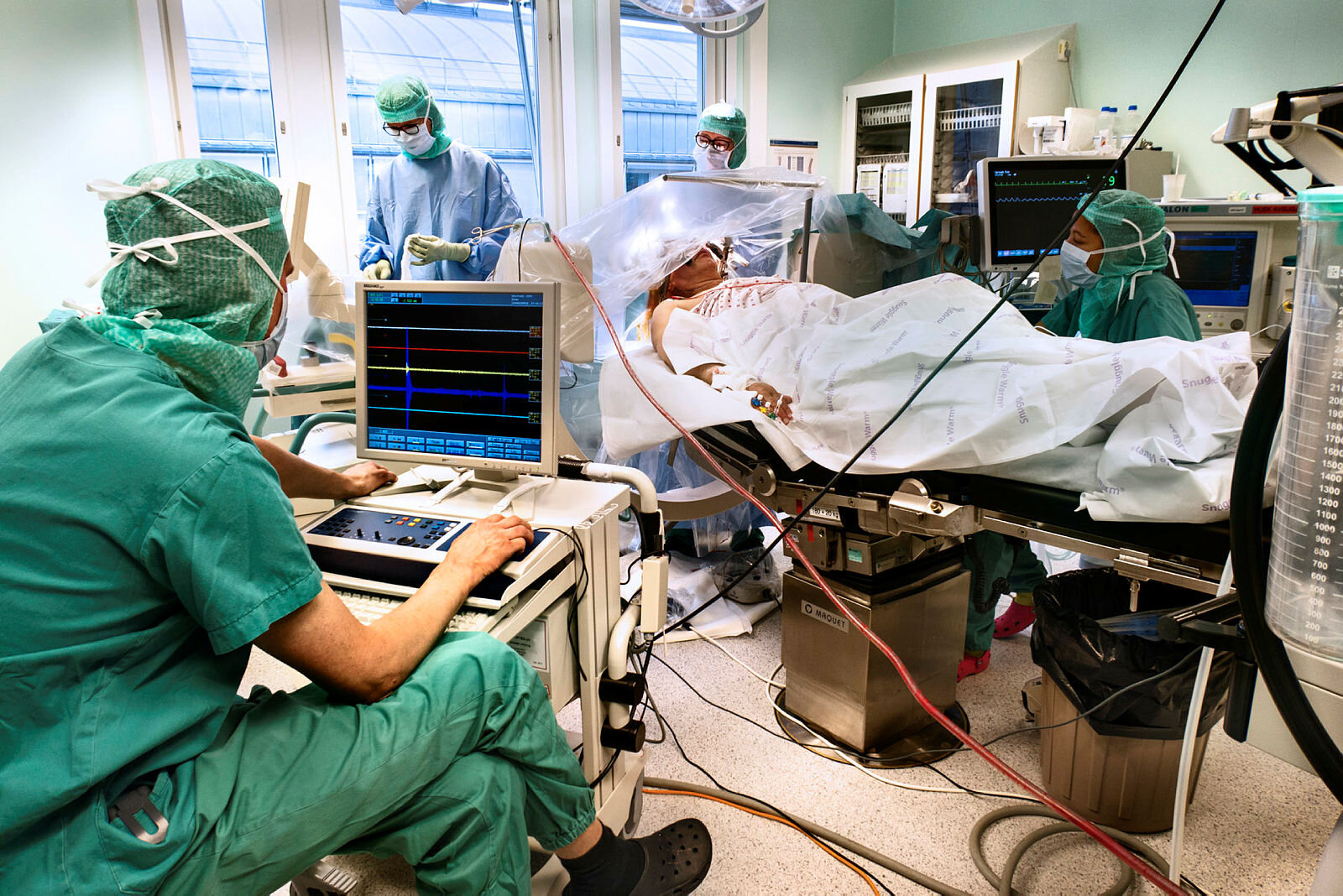 Parkinson-operasjon Parkinson-operasjon, Rikshospitalet, OUS
Hjerneoperasjon