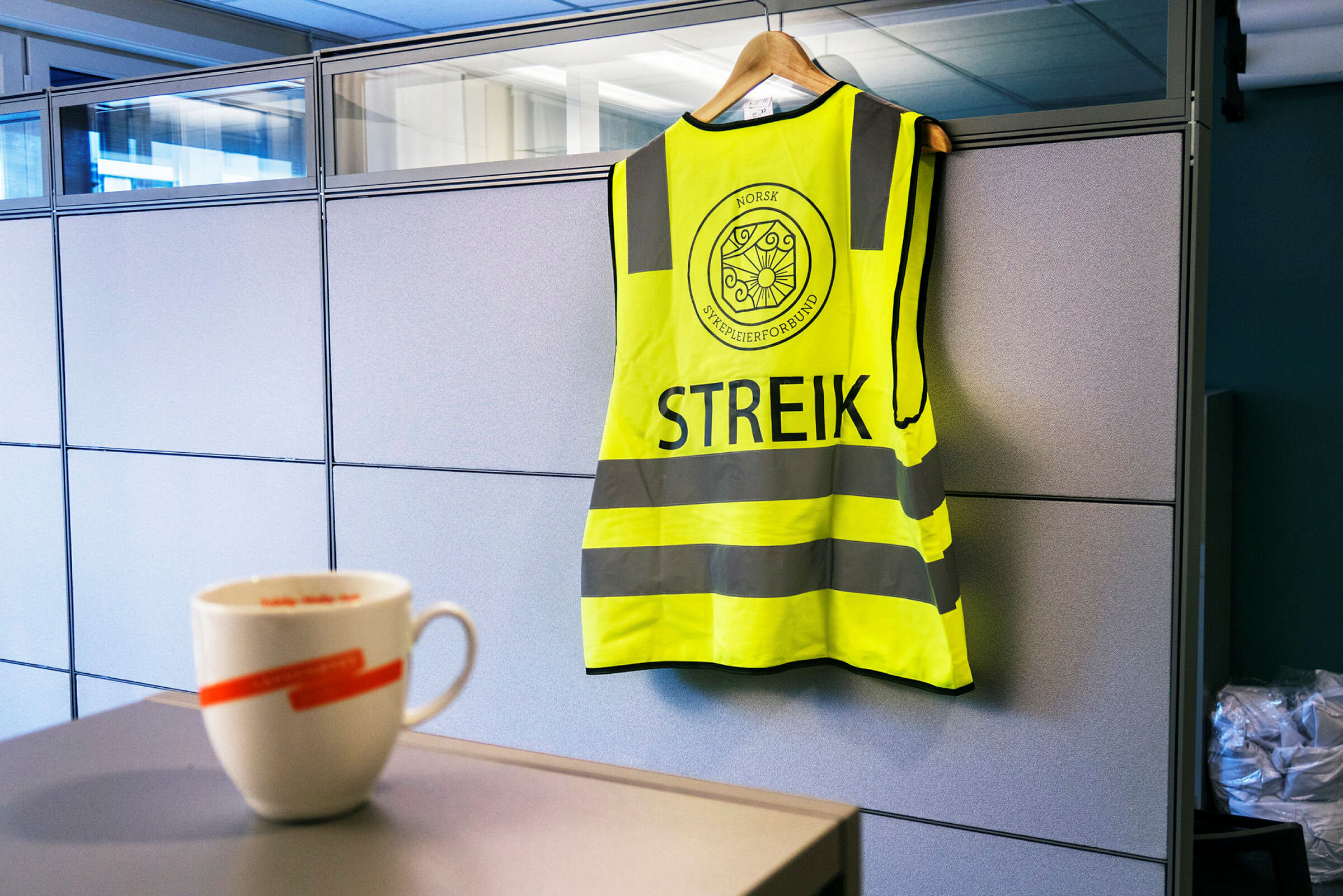 Streik Streikevest i Norsk Sykepleierforbund (NSF)