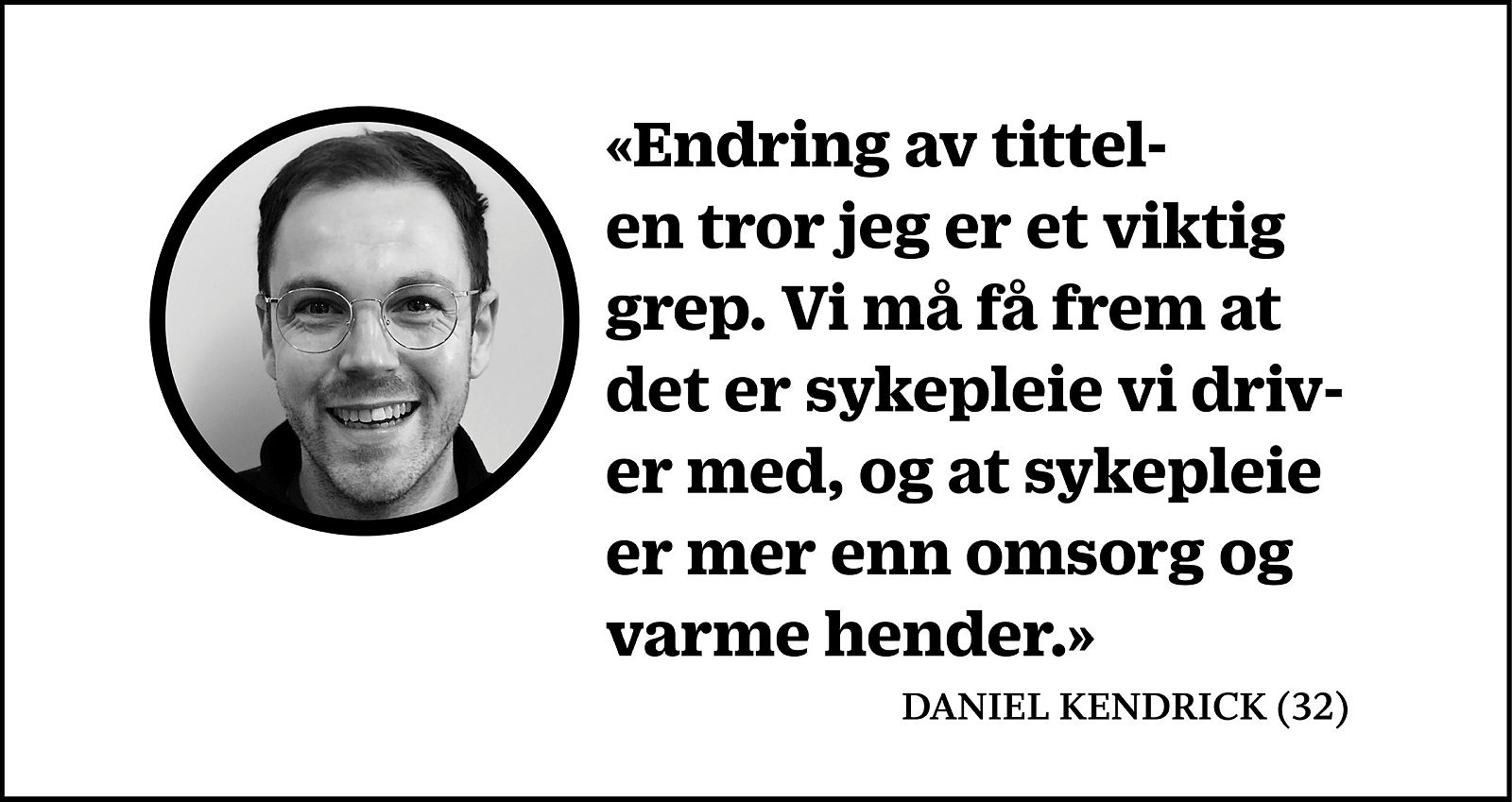 mannlige helsesøstre Montasje med sitat av helsesøster