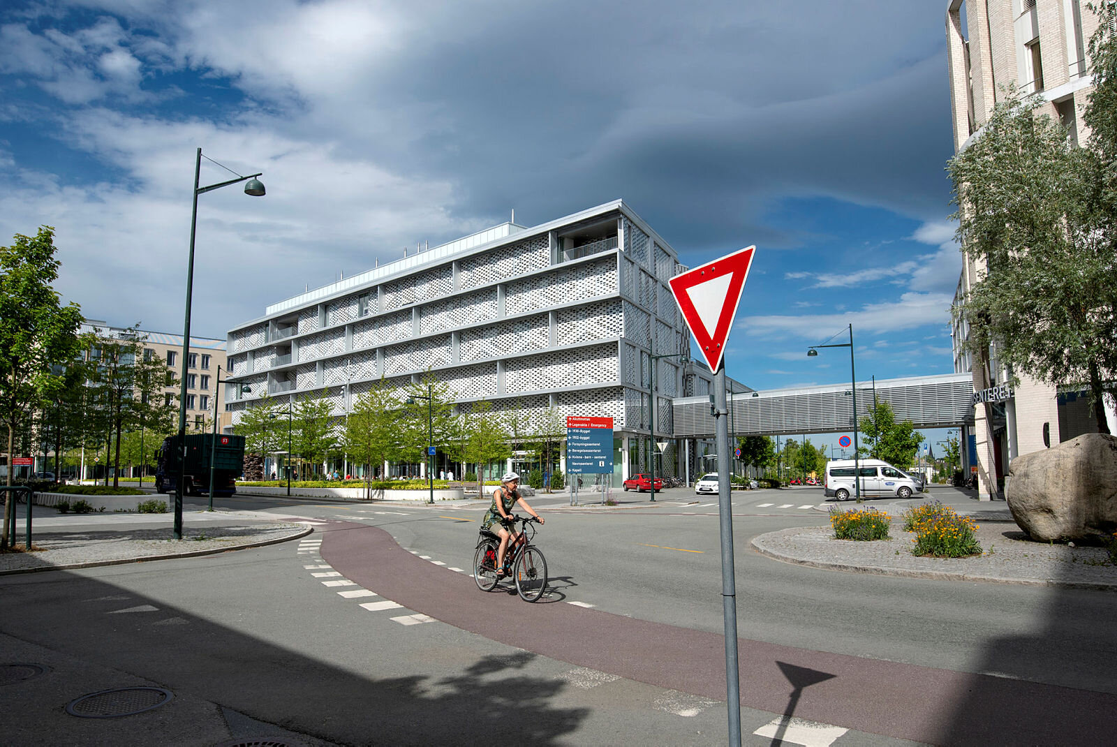 St. Olavs hospital Bildet viser St. Olavs hospital