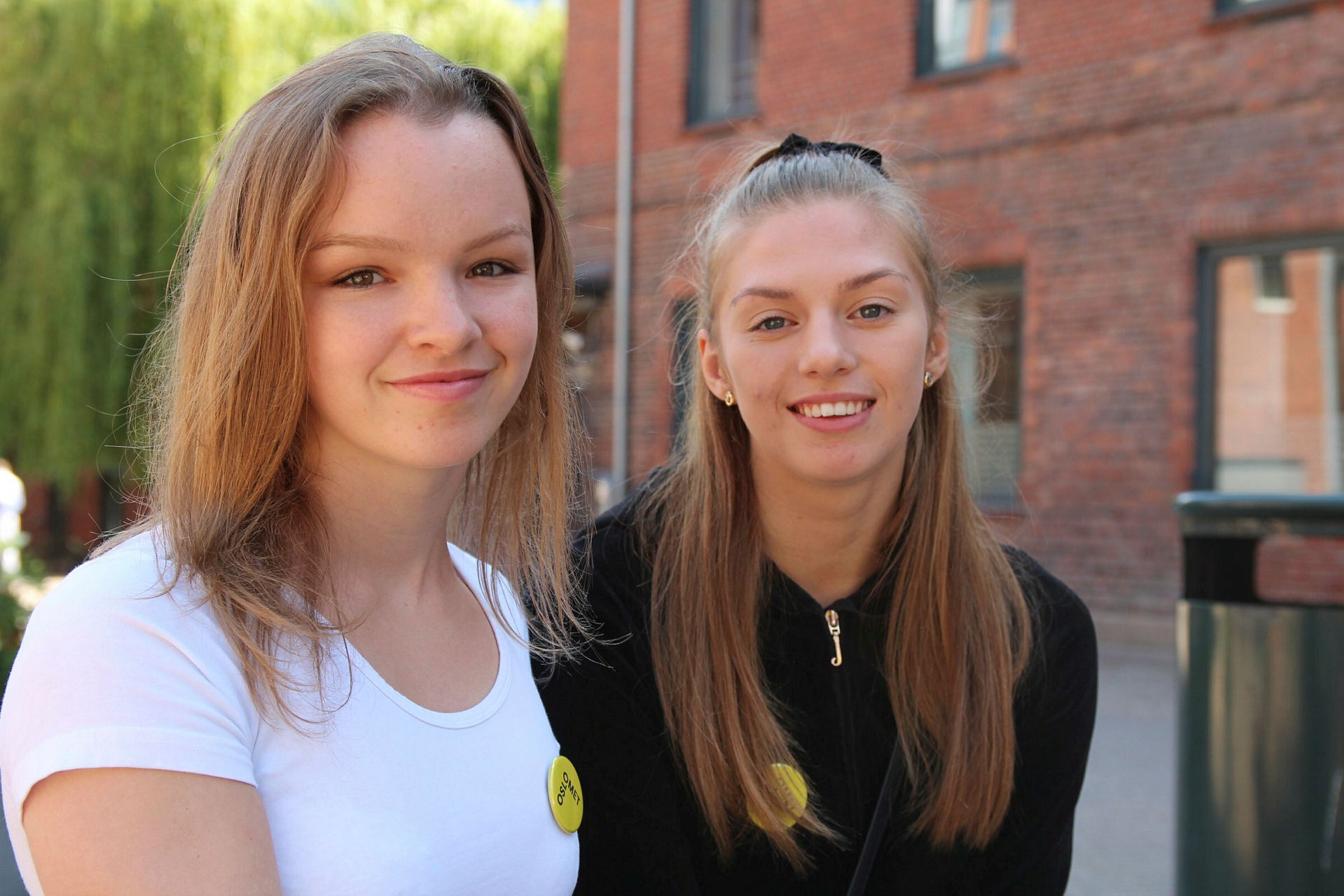 Maiken Klev Rotvik (t.v) og Camilla Jansen Maiken Klev Rotvik (t.v) og Camilla Jansen