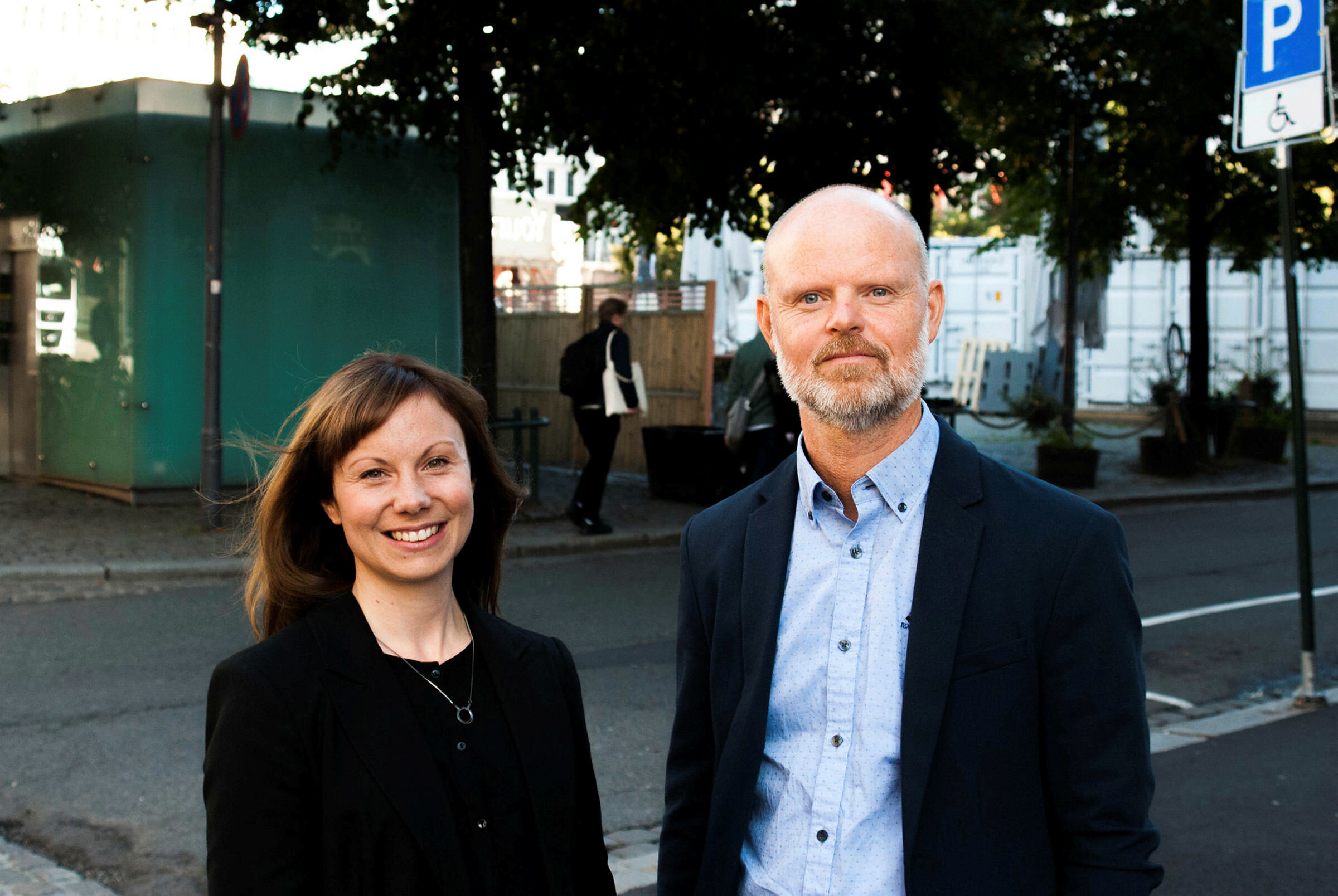 Helseth og Lid Portrett av Ingvild Andersen Helseth og Stein Erik Lid fra Nokut.