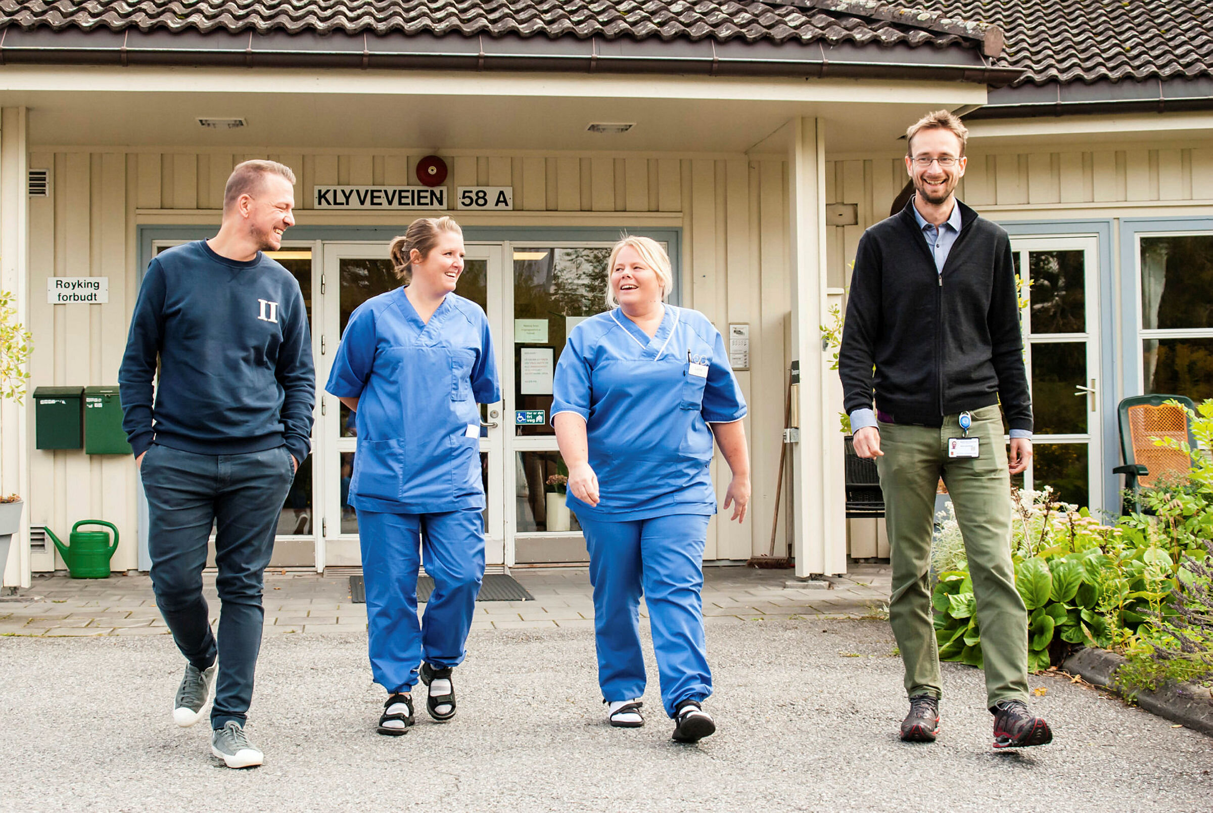 Klyvetunet Reportasje fra Klyvetunet, Skien om fallforebygging og velferdsteknologi