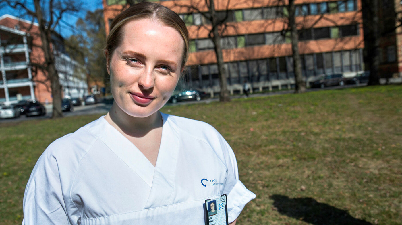 Julie Vedal, sykepleier, psykiatrisk akuttklinikk, Ullevål sykehus