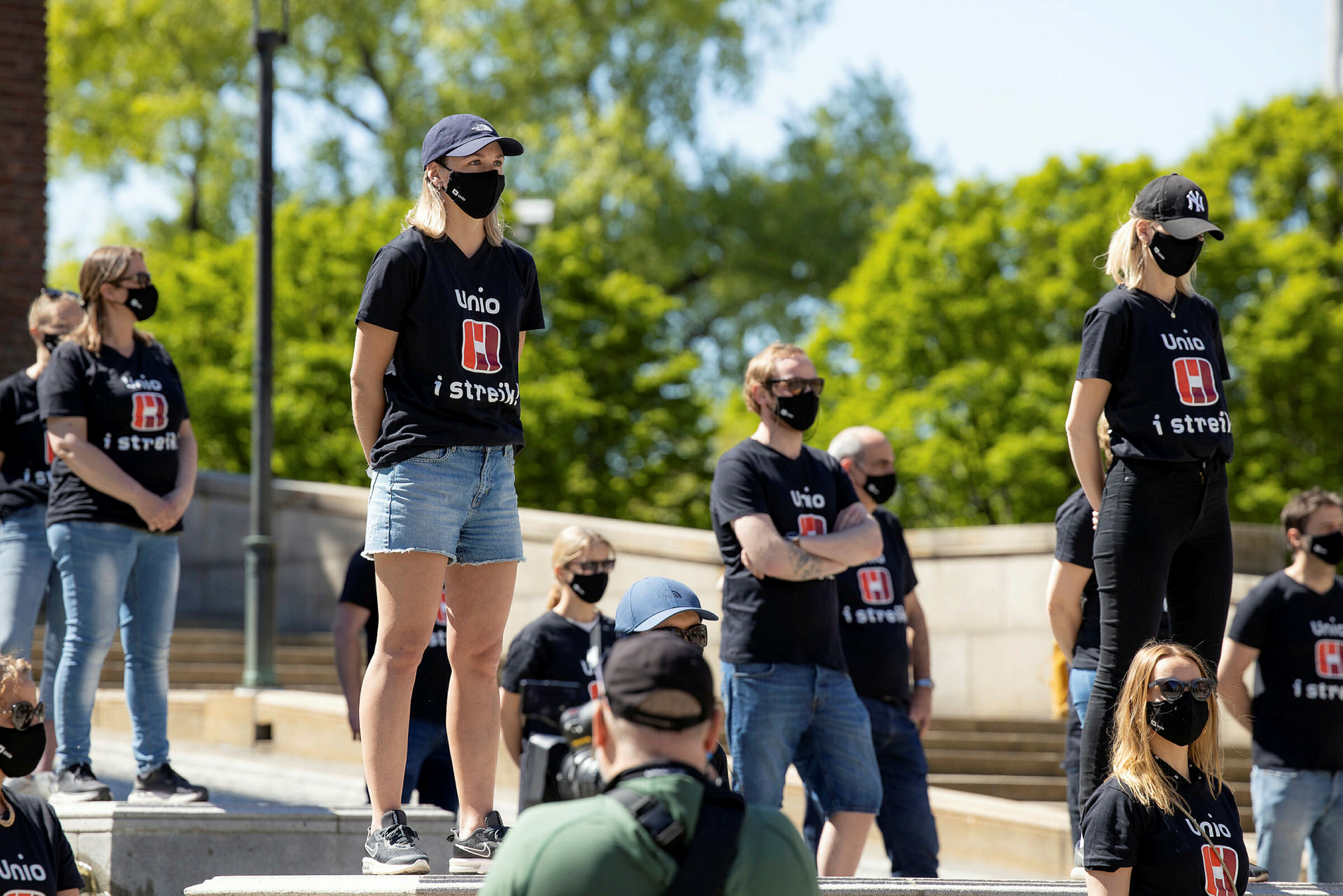 Unio-streik, Oslo Streikemarkering i Oslo, Unio-streik